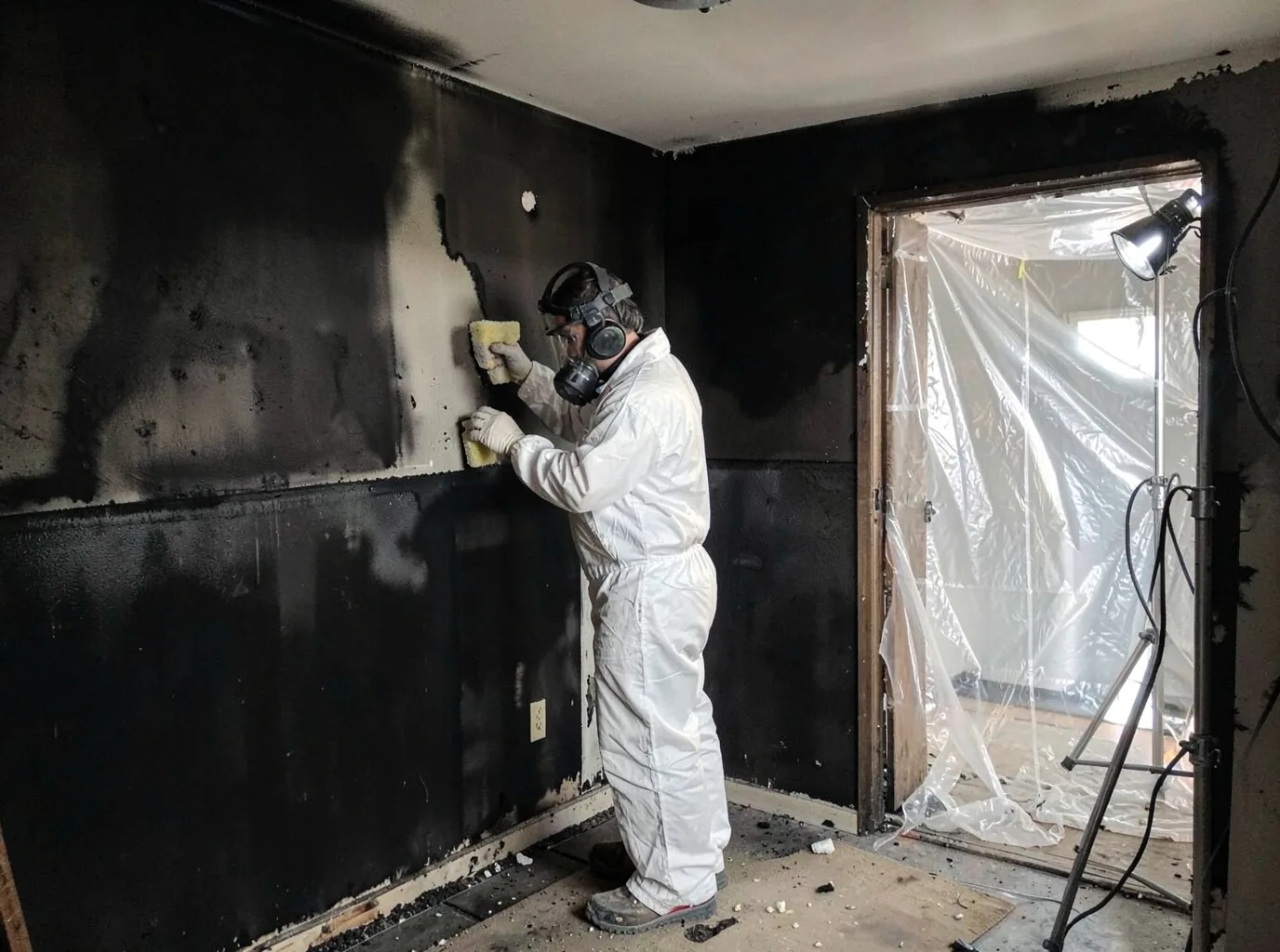 Fire Damage Restoration company in Harrah, WA